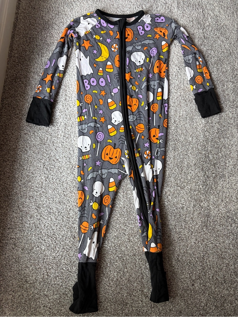 Little Sleepies 12-18 month Halloween pajamas